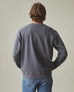 Men's Vintage Washed Relaxed French Terry Crew - Metropolitan Grey